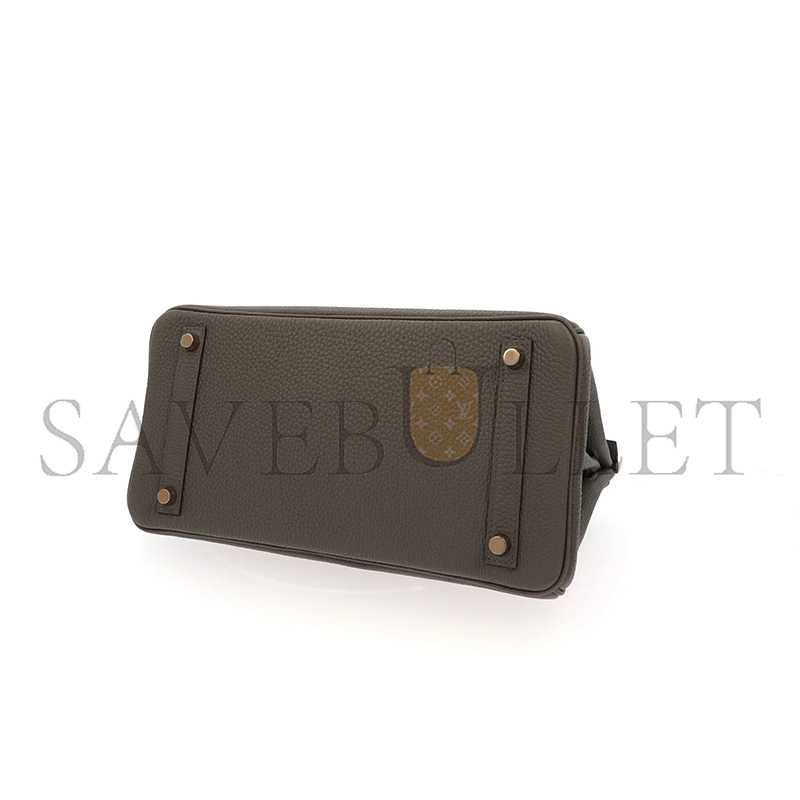H**mes birkin 30 vert de gris togo gold hardware (30*23*15cm)